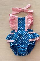 Romper galinha pintadinha rosa Romper galinha pintadinha rosa