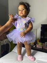 Romper jardim encantado + Faixinha - Smash, ensaio e aniversário Romper jardim encantado + Faixinha - Smash, ensaio e aniversário