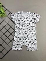 Romper/Macacão para Bebê Malha Turma da Mônica