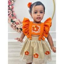 Romper Moana Macacão Princesa Praiana