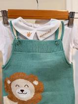 ROMPER MUNDO TINY TRICOT LEAO Tamanho:MCor:Verde ROMPER MUNDO TINY TRICOT LEAO Tamanho:MCor:Verde