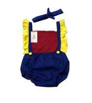 Romper Temático Branca de Neve