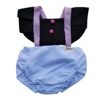 Romper Temático Jardineira Fantasia Mesversario Infantil Bebê Menina Personagens