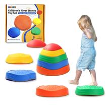 Romrex Balance Stepping Stones para crianças com mais de 3 anos