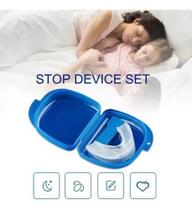 Ronco Off Original Aparelho Anti Ronco Molde Bucal Ajustável Sono Tranquilo Sem Barulho De Ronco