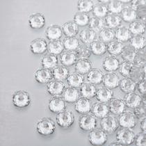 Rondela Cristal Acrílico/ Cristal 8mm aprox.2000 peças 500g Rondela Cristal Acrílico/ Cristal 8mm aprox.2000 peças 500g