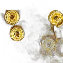 Rondela Rondelle de Strass 8mm Dourado - 500 unidades Rondela Rondelle de Strass 8mm Dourado - 500 unidades