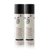 Root Concealer Spray STYLE EDIT Black 60 ml (pacote com 2)