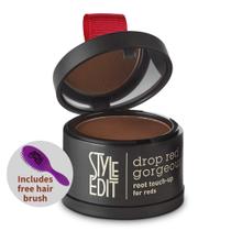 Root Touch Up Powder STYLE EDIT Red para cabelos ruivos escuros