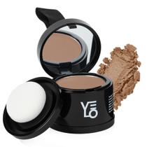 Root Touch Up Powder VELO Instant oculta a queda de cabelo castanho