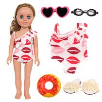 Ropa y Accesorios para Muñecas MSYO Playa de Verano para Muñecas de 18 Pulgadas