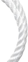 Rope Koch 0,6 cm de nylon branco torcido de 3 fios 183 m Rope Koch 0,6 cm de nylon branco torcido de 3 fios 183 m