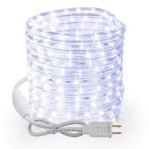 Rope Lights Brizled 18 pés 216 LED Daylight White Waterproof