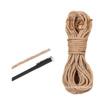 Ropeira De Sisal Natural 20/50M 4/6/8MM Para Gatos, Brinquedo DIY, Protetor De Móveis E Arranhador Ropeira De Sisal Natural 20/50M 4/6/8MM Para Gatos, Brinquedo DIY, Protetor De Móveis E Arranhador