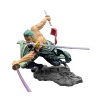 Roronoa Zoro 10cm Anime Figura Três Lâminas Sa-máximo Estátua de Ação Modelo Brinquedo Infantil