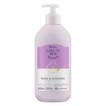 Rosa & algodão cuide- se bem o boticario 400ml - botiario Rosa & algodão cuide- se bem o boticario 400ml - botiario