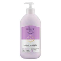 Rosa & algodão cuide- se bem o boticario 400ml - botiario Rosa & algodão cuide- se bem o boticario 400ml - botiario