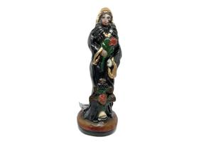 Rosa Caveira Pombagira estátua imagem em gesso 20 cm umbanda - Dr. Exu Estampas de Orixás