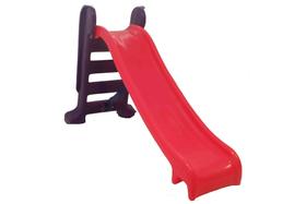 Rosa Escorregadeira Médio Com Escada Roxa- Modelo 3 Degraus -Premium Infantil- Linha Playground - Resistente-Seguro- Bri