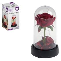 Rosa Na Cúpula Led Decoração Quarto Presente Dia Dos Namorado Rosa Na Cúpula Led Decoração Quarto Presente Dia Dos Namorado