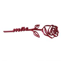 Rosa Personalizada Mãe” Presente Dia das Mães Decorativo