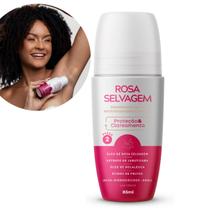 Rosa Selvagem Desodorante Rollon Antitranspirante Clareador Manchas Escuras Axila Controle Odor 85ml Rosa Selvagem Desodorante Rollon Antitranspirante Clareador Manchas Escuras Axila Controle Odor 85ml