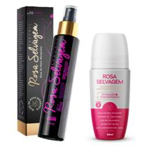 Rosa Selvagem Óleo Clareador Íntimo Mancha Virilha Foliculite + Desodorante Antitranspirante Rollon Axila Rosa Selvagem Óleo Clareador Íntimo Mancha Virilha Foliculite + Desodorante Antitranspirante Rollon Axila