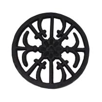 Rosácea Decoração Ferro Fundido Margarida Grade Portão 22cm