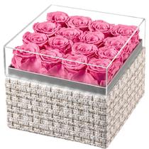 Rosas preservadas Eterfield Forever Flowers 16 Rosas Rosadas