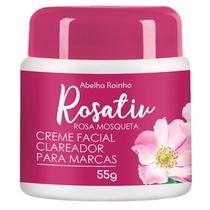 Rosativ Creme Facial Reduzir Marcas Com Rosa Mosqueta 55g - Abelha Rainha