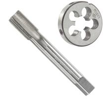 Rosca de máquina Tap and Die Set Aceteel M14 x 1.0 Metric HSS