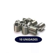 Rosca Postiça Helicoil M 10 X 1,5 X 2d 10 Unidades