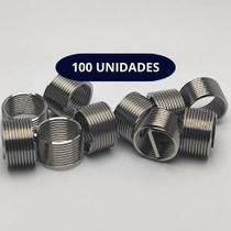 Rosca Postiça Helicoil M14 X 1,25 X 10v 100 Unidades