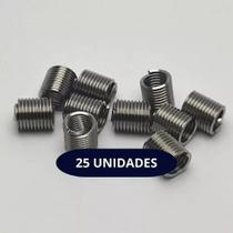 Rosca Postiça Helicoil M8 X 1,25 X 2d 25 Unidades