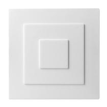 Roseta Decorativa Poliestireno Heike Branco Homestar