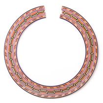 Roseta Mosaico Grande de 90mm para Violão Dolphin 5642