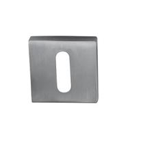 Roseta Quadrada Interna Inox Fosco