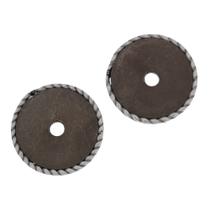 Roseta Redonda para Espora Western Antique Steel Metalab 25551