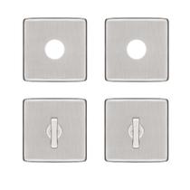 Rosetas Avulsas Fechadura Pado Concept Banheiro Escovado Rq1