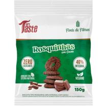 Rosquinha (biscoito) com Cacau Integral Zero Açucar 150g - Mrs Taste
