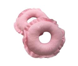 Rosquinha de amamentação - proteção para os seios rosa
