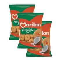 Rosquinha de Coco Crocante Saborosa Marilan Kit 1050 gramas