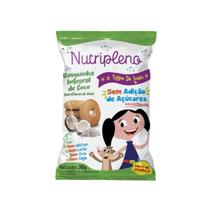 Rosquinha Integral Sabor Coco Zero Açúcar O Show Da Luna 30g Nutripleno