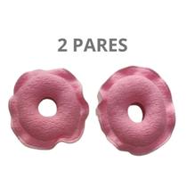 Rosquinha Proteção Mamas Lavável Algodão Absorvente 2 Pares