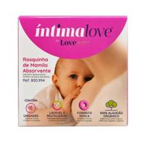 Rosquinha Protetora de Mamilo Absorvente 4 Unidades Love Secret 800.994