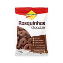 Rosquinha sabor Chocolate zero adicao de acucares Lowcucar 150g