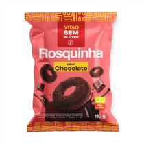 Rosquinha Sabor Chocolate Zero Lactose Vegano 110g Vitao