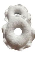 Rosquinhas de amamentação alívio seios feridos - 2 pares - tecido absorvente
