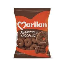 Rosquinhas de Chocolate Super Crocante 350 Gramas Marilan