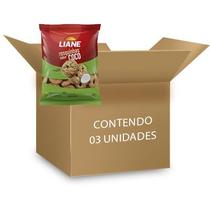 Rosquinhas De Coco Sem Lactose Liane Contendo 3 Pacotes 280g Cada